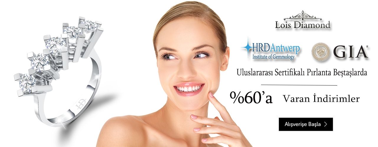 Uluslararası pırlanta sertifika Kuruluşları GİA ve HRD beştaş pırlanta yüzükler
