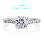 Lois Diamond 0.90 KARAT F COLOR PIRLANTA KENAR TAŞLI TEKTAŞ YÜZÜK YT1033