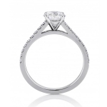 Lois Diamond 0.90 KARAT F COLOR PIRLANTA KENAR TAŞLI TEKTAŞ YÜZÜK YT1033