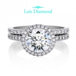 Lois Diamond 1.15 KARAT F COLOR PIRLANTA KENAR TAŞLI TEKTAŞ YÜZÜK YT1036