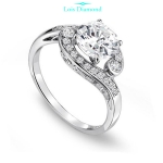 Lois Diamond 1.25CT H RENGİ TEKTAŞ PIRLANTA YÜZÜK KENAR TAŞLI YT1054