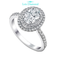 Lois Diamond 1.66ct OVAL PIRLANTA H COLOR KENAR TAŞLI TEKTAŞ YÜZÜK YT1056 Lois Diamond 1.66ct OVAL PIRLANTA H COLOR KENAR TAŞLI TEKTAŞ YÜZÜK YT1056