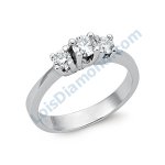 Lois Diamond PIRLANTA TRİA YÜZÜK 0.35 CARAT LOİS DİAMOND T1030