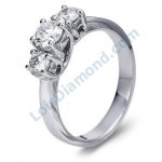 Lois Diamond PIRLANTA TRİA YÜZÜK 0.70 CARAT LOİS DİAMOND T1070