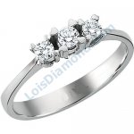 Lois Diamond PIRLANTA TRİA YÜZÜK 0.33 CARAT LOİS DİAMOND T1033