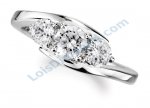 Lois Diamond PIRLANTA TRİA YÜZÜK 0.85 CARAT LOİS DİAMOND T1180