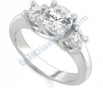Lois Diamond PIRLANTA TRİA YÜZÜK 1.02 CARAT LOİS DİAMOND T1012