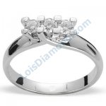 Lois Diamond PIRLANTA TRİA YÜZÜK 0.45 CARAT LOİS DİAMOND T1045