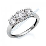 Lois Diamond PIRLANTA TRİA YÜZÜK 1.30 CARAT LOİS DİAMOND T1230