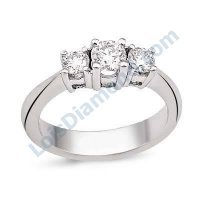 Lois Diamond PIRLANTA TRİA YÜZÜK 0.45 CARAT LOİS DİAMOND T1040
