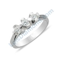 Lois Diamond PIRLANTA TRİA YÜZÜK 0.30 CARAT LOİS DİAMOND T1130