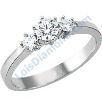 Lois Diamond PIRLANTA TRİA YÜZÜK 0.42 CARAT LOİS DİAMOND T1042