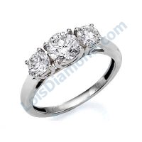 Lois Diamond PIRLANTA TRİA YÜZÜK 1.30 CARAT LOİS DİAMOND T1230