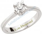Lois Diamond TEK TAŞ PIRLANTA YÜZÜK 0.45 CARAT LOİS DİAMOND yz1045