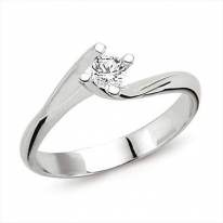 Lois Diamond TEKTAŞ PIRLANTA YÜZÜK 0.12ct yz1012