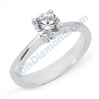 Lois Diamond TEK TAŞ PIRLANTA YÜZÜK 0.40 CARAT  D RENGİ yz1040