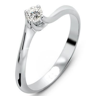 Lois Diamond TEK TAŞ PIRLANTA YÜZÜK 0.10 CARAT yz1110