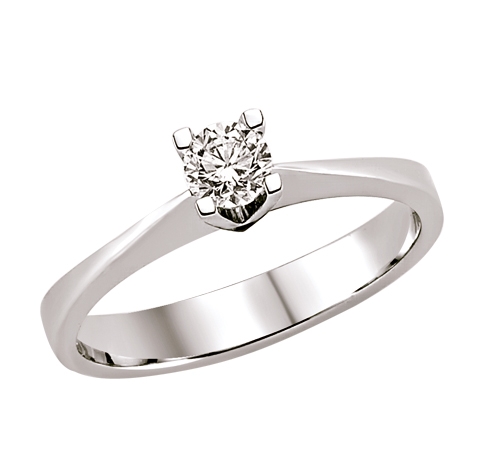 Lois Diamond 0.21ct F vs Pırlanta Tek Taş yüzük yz1020