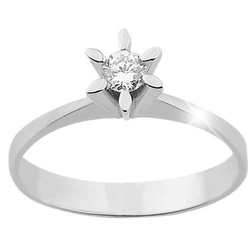 Lois Diamond TEK TAŞ PIRLANTA YÜZÜK 0.21ct YZ1021