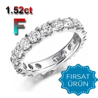 Lois Diamond 1.52 KARAT F COLOR PIRLANTA TAMTUR YÜZÜK PA2085