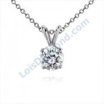 Lois Diamond TEK TAŞ PIRLANTA KOLYE 0.25  CARAT LOİS DİAMOND P1025