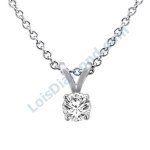 Lois Diamond TEK TAŞ PIRLANTA KOLYE 0.15 CARAT LOİS DİAMOND P1015