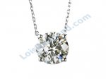 Lois Diamond D RENK TEK TAŞ PIRLANTA KOLYE 0.40 CARAT LOİS DİAMOND P1140