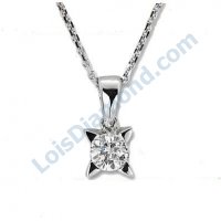 Lois Diamond TEK TAŞ PIRLANTA KOLYE 0.20 CARAT LOİS DİAMOND P1020