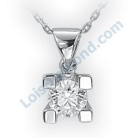 Lois Diamond TEK TAŞ PIRLANTA KOLYE 0.32 CARAT LOİS DİAMOND P1032