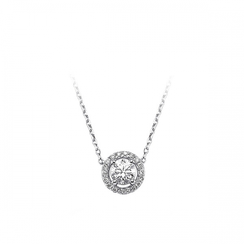  0.37ct F COLOR PIRLANTA KOLYE PA1057