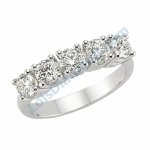 Lois Diamond 1.00ct E  Renk Pırlanta Beştaş Alyans R1010