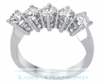 Lois Diamond 0.80ct F color pırlanta beş taş yüzük R1293