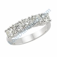 Lois Diamond 1.00ct E  Renk Pırlanta Beştaş Alyans R1010