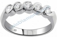 Lois Diamond BEŞTAŞ PIRLANTA ALYANS 0.45 CARAT LOİS DİAMOND R1045