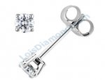 Lois Diamond TEK TAŞ PIRLANTA KÜPE 0.12 CARAT E1015