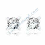 Lois Diamond D RENK TEK TAŞ PIRLANTA KÜPE 0.32 CARAT E1032