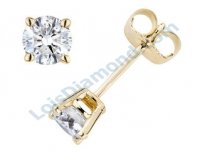 Lois Diamond TEK TAŞ PIRLANTA KÜPE 0.30 CARAT E1030
