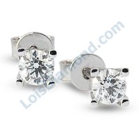 Lois Diamond TEK TAŞ PIRLANTA KÜPE 0.70 CARAT E1070