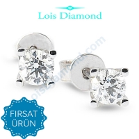 Lois Diamond 0.52KARAT E COLOR PIRLANTA TEKTAŞ KÜPE E1081