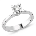 Lois Diamond YZ1980 0.70ct D color pırlanta tektaş yüzük