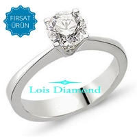 Lois Diamond yz1890 1.02ct H color pırlanta tektaş yüzük
