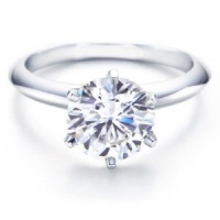 Lois Diamond 1.01 karat pırlanta tek taş yüzük YZ1895