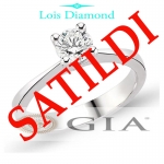 Lois Diamond 0.33ct G SI2 GİA SERTİFİKALI TEKTAŞ PIRLANTA YÜZÜK TEKTAŞ022
