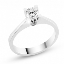  0.38ct G VS hrd sertifikalı pırlanta tektaş yüzük TEKTAŞ069