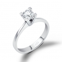  0.40ct E color GİA sertifikalı pırlanta tektaş yüzük TEKTAŞ020