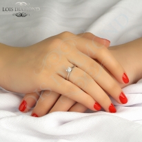Lois Diamond 0.30ct H Rengi HRD Sertifikalı Pırlanta Tektaş Yüzük TEKTAŞ039