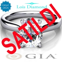 Lois Diamond 0.90KARAT H VS1 GİA SERTİFİKALI TEKTAŞ PIRLANTA YÜZÜK TEKTAŞ027