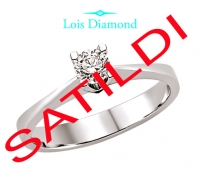 Lois Diamond 0.30ct G VS2 GİA SERTİFİKALI TEKTAŞ PIRLANTA YÜZÜK TEKTAŞ046