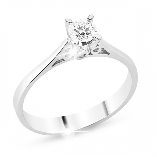  0.30ct E SI1 GİA SERTİFİKALI TEKTAŞ PIRLANTA YÜZÜK TEKTAŞ061