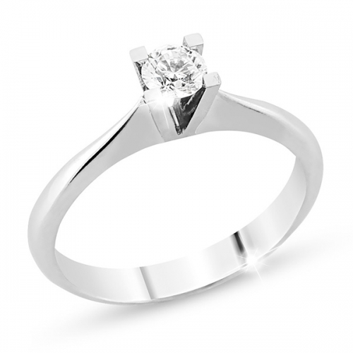  0.30ct E vs gia sertifikalı pırlanta tek taş yüzük TEKTAŞ062